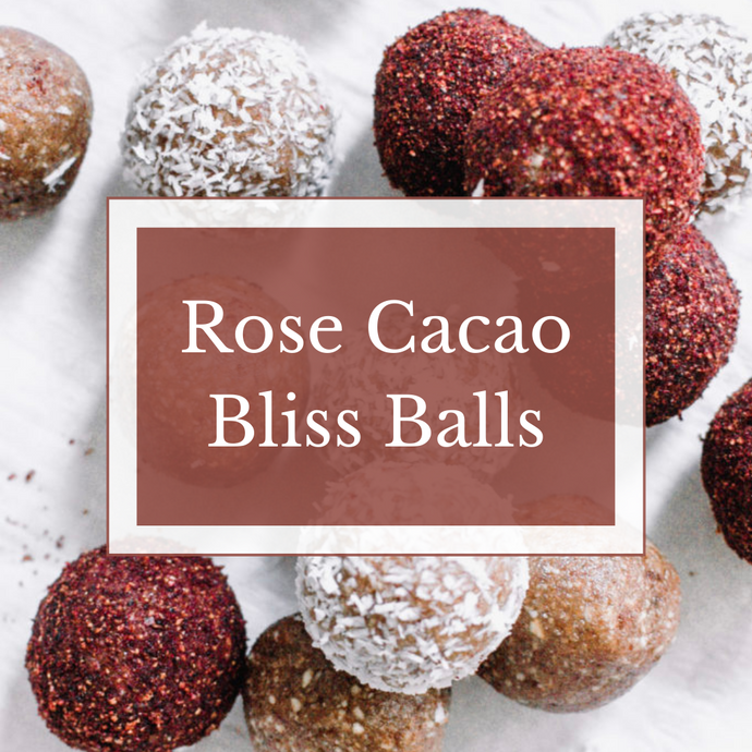 Rose Cacao Bliss Balls