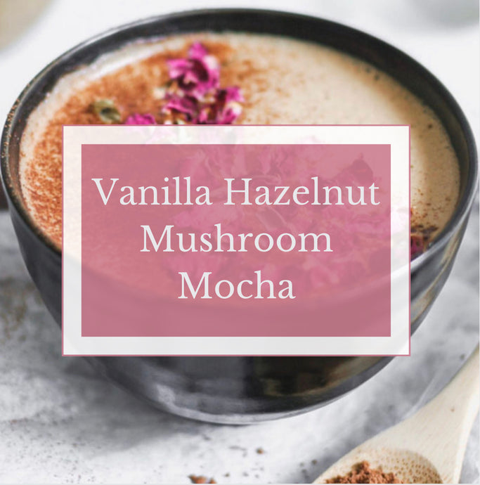 Vanilla Hazelnut Mocha With Medicinal Mushrooms